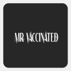 Sticker Carré M. Vacciné