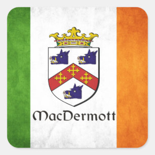 Sticker Carré MacDermott irlandais