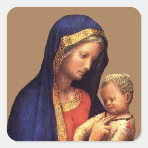 Sticker Carré Madonna Casini