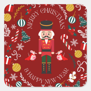 Sticker Carré Magie de Nutcracker