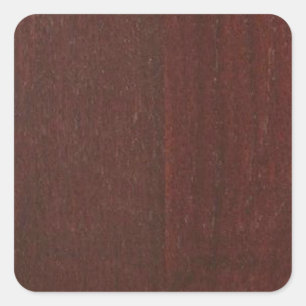 Sticker Carré MAHOGANY Bois Finition Acheter Blanc ajouter du te