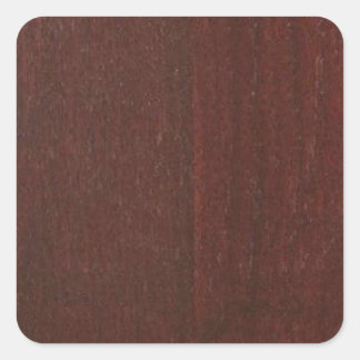 Sticker Carré MAHOGANY Bois Finition Acheter Blanc ajouter du te