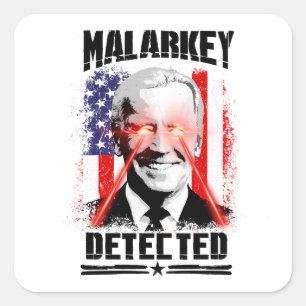 Sticker Carré Malarkey détecté