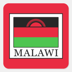 Sticker Carré Malawi