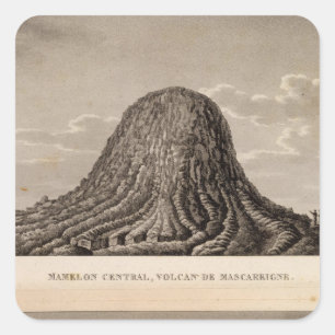 Sticker Carré Mamelon, Bory