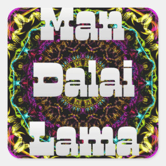 Sticker Carré Mandala