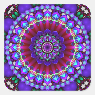 Sticker Carré Mandala - Daily Focus 1.28.2018