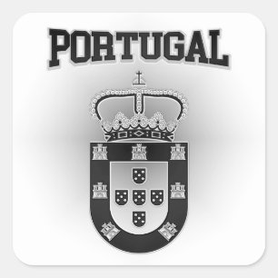 Sticker Carré Manteau du Portugal des bras