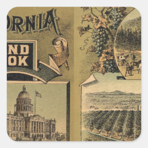 Sticker Carré Manuel de Californie