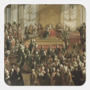 Sticker Carré Maria Theresa