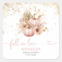 Mariage Boho Fleurs Citrouille Tombez amoureux
