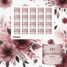Mariage campagnard Floral Rustique Rose