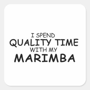 Sticker Carré Marimba pour la qualité