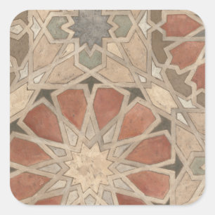 Sticker Carré Marrakech Design I non inscrit