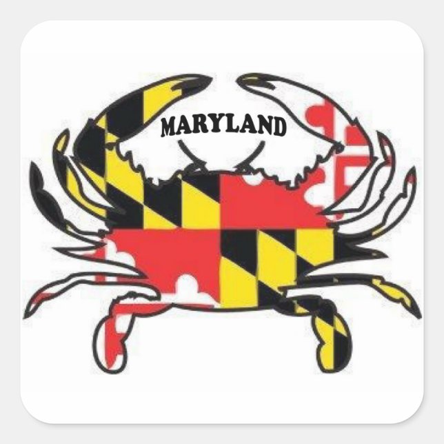 STICKER CARRÉ MARYLAND (Devant)