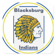 Mascotte indienne du lycée de Blacksburg