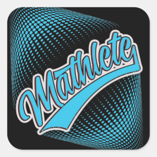 Sticker Carré Mathlete