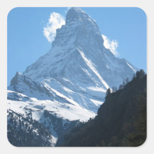 Sticker Carré Matterhorn de Zermatt