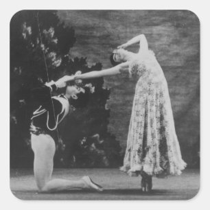 Sticker Carré Maude Lloyd et Hugh Laing