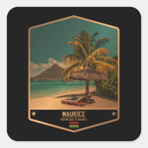 Sticker Carré Maurice