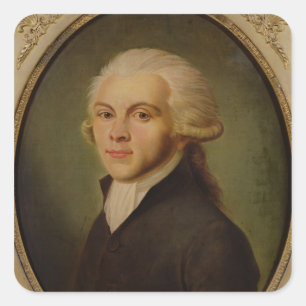 Sticker Carré Maximilien de Robespierre c.1793