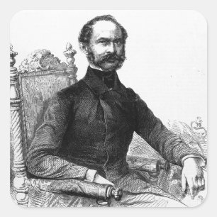 Sticker Carré Maximilien II, Roi de Bavière