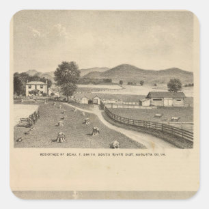 Sticker Carré McFarland, Smith résidences