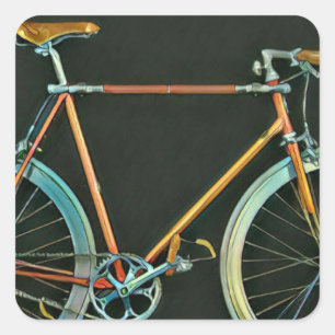 Sticker Carré Meilleurs cadeaux pour cyclistes 2022