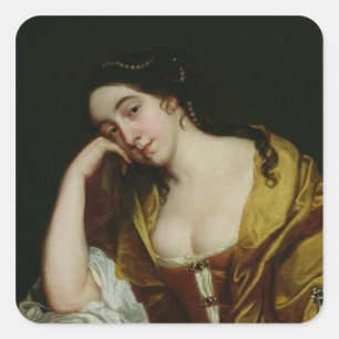 Sticker Carré Mélancolie