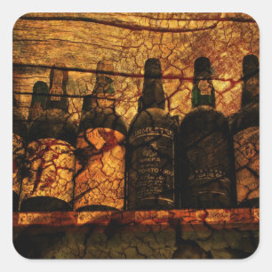 Sticker Carré Mellow Oak