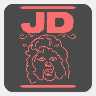 Sticker Carré Mème de visage de JD Vance