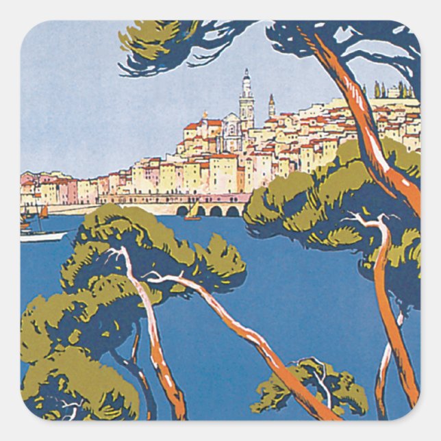 Sticker Carré Menton (Devant)