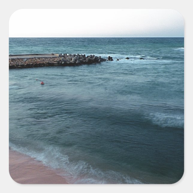 Sticker Carré Mer (Devant)