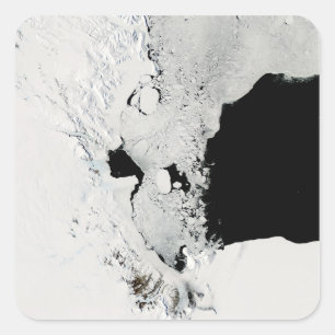 Sticker Carré Mer de Ross, Antarctique