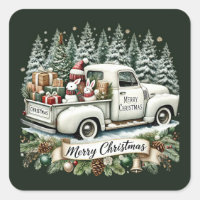 Merry Christmas Country truck