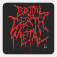 Métal de mort brutal