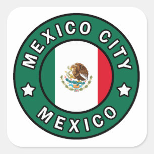 Sticker Carré Mexico City Mexico