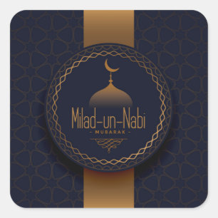Sticker Carré Milad Un Nabi Moubarak