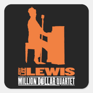 Sticker Carré Million Dollar Quartet Lewis