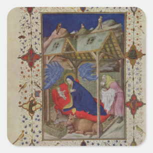 Sticker Carré Milliseconde 11060-11061 heures de Notre Dame :