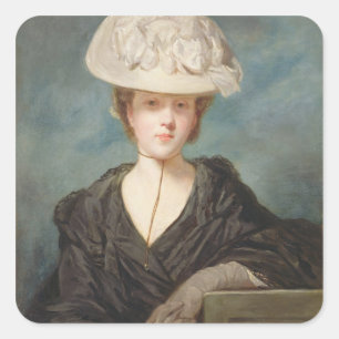 Sticker Carré Miss Mary Hickey, 1770