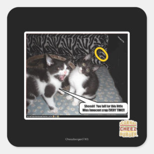 Sticker Carré Mlle Innocent