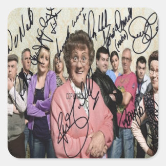 Sticker Carré mme browns boys signed
