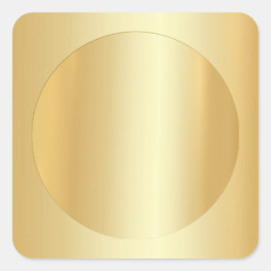 Sticker Carré Modèle glamour glamour Faux Élégant Personnalis