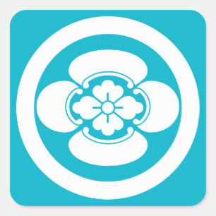 Sticker Carré Mokko dans un cercle