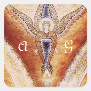 Sticker Carré Monogramme MOSAIS ANGEL