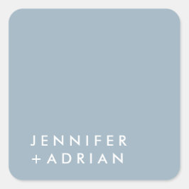 Sticker Carré monogrammed, nom,