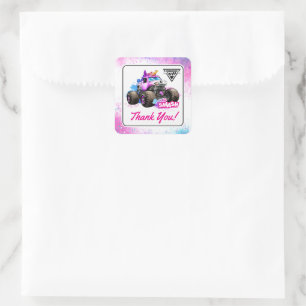 Sticker Carré Monster Jam - Sparkle Smash Anniversaire