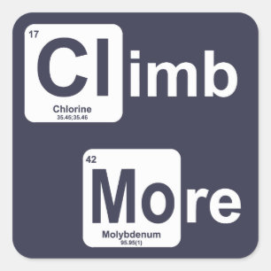 Sticker Carré Monter plus