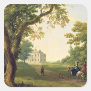 Sticker Carré Montez Kennedy, comté Wicklow, Irlande, 1785